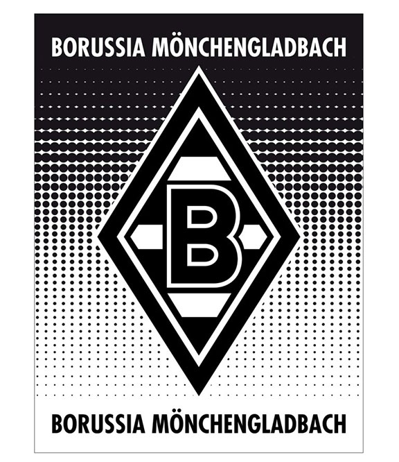 Borussia Mönchengladbach Coral - Fleecedecke Punkteverlauf ...